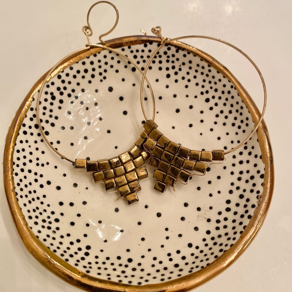 Sarah Briggs 14k Gold-Filled Hoops